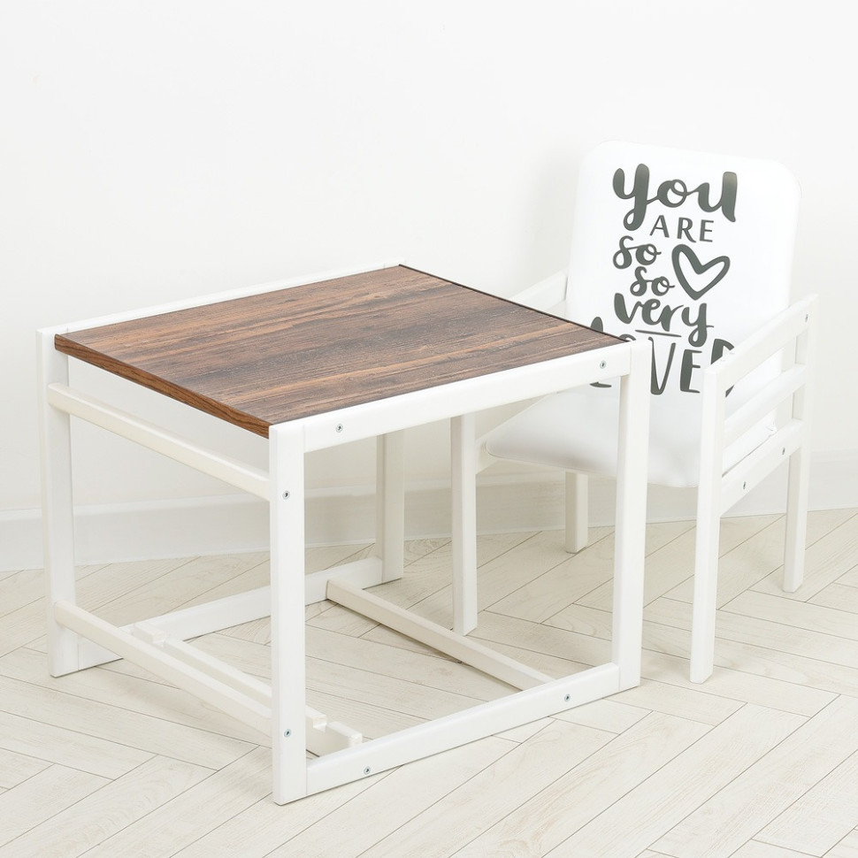 Стільчик для годування 2 в 1 Nature мангрове дерево, трансформер Вінниця - фото 4