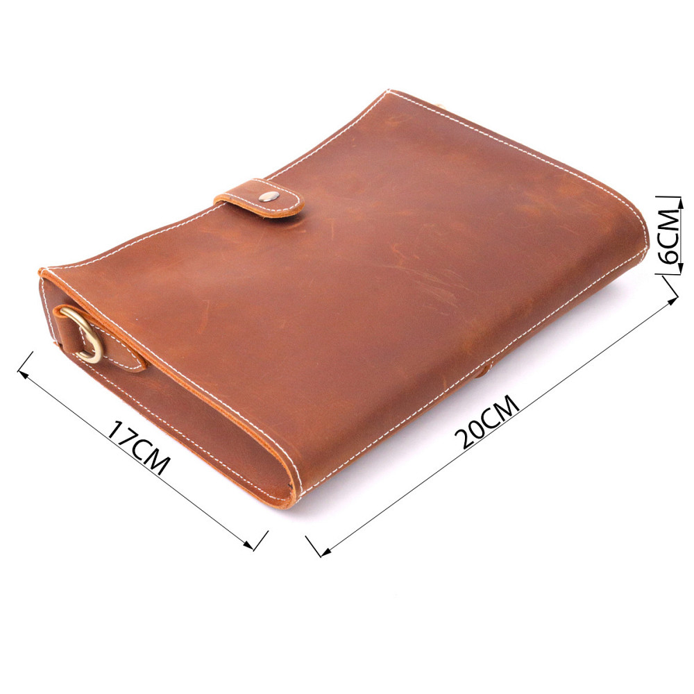 Вінтажна сумка жіноча з натуральної шкіри 21301 Vintage Коричнева Київ - фото 3