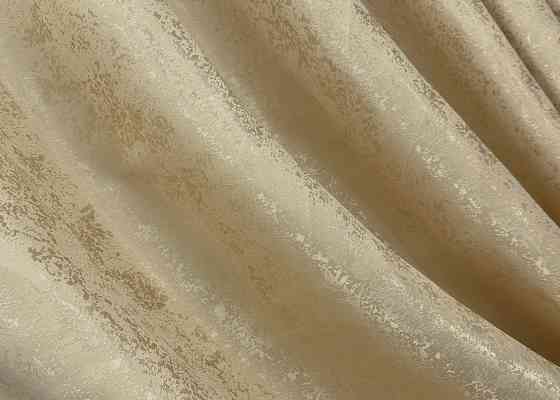 Шторна тканина жакард, колекція "Мармур Al1" колір золотистий 439ш Київ