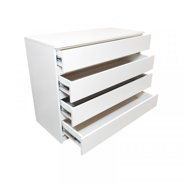 Комод 100×40×80 см, 4 ящика, телескопические направляющие Киев - изображение 3