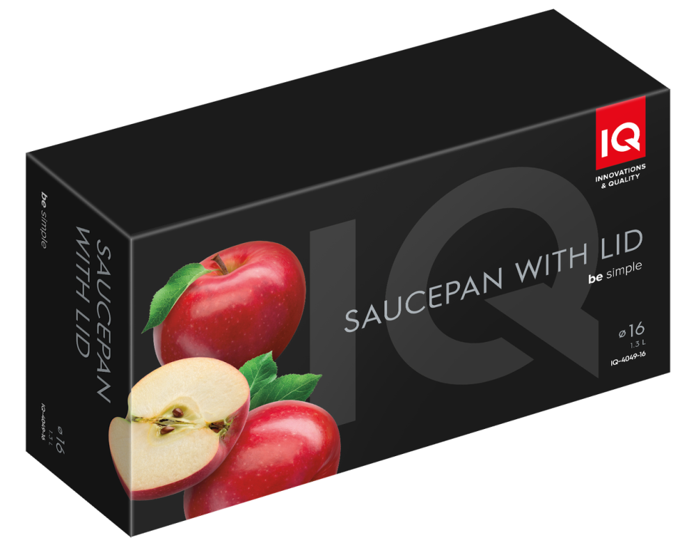 Ківш IQ Be Simple (1.3 л) 16 см (6996308) Київ - фото 6