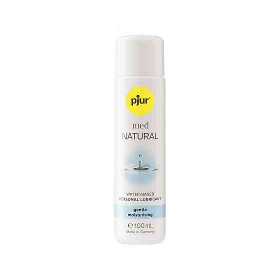 Лубрикант на водной основе pjur MED Natural glide 100 мл специально для сухой и чувствительной кожи Sex Aura Киев