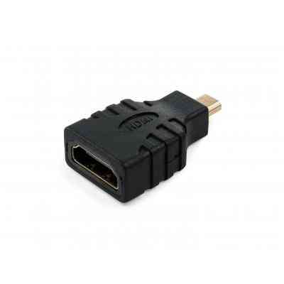 Переходник HDMI AF to HDMI D (micro) AM Vinga (VCPHDMIFMM) Винница
