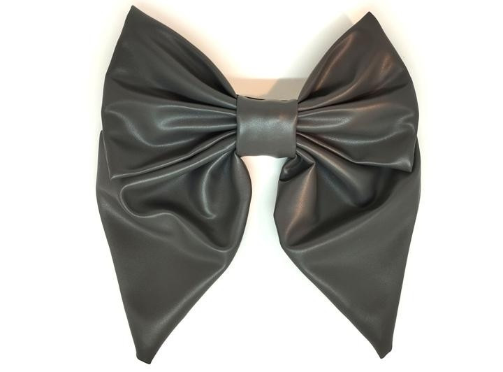 Заколка женска бант темно-серая Киев - изображение 1