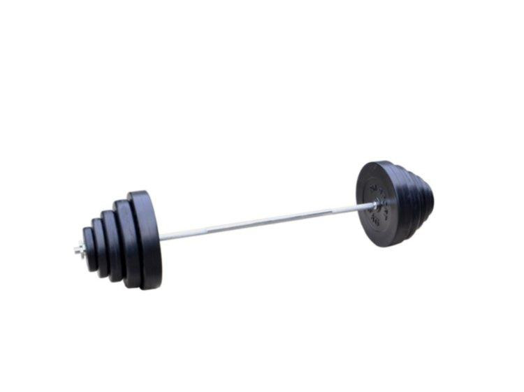 Штанга наборная на 75 кг Гантели, гири, штанги и диски в ударостойком пластике Киев - изображение 1