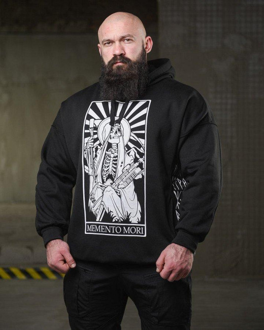 Теплая худи ghetto  Momento mori РА5087 Одесса - изображение 2