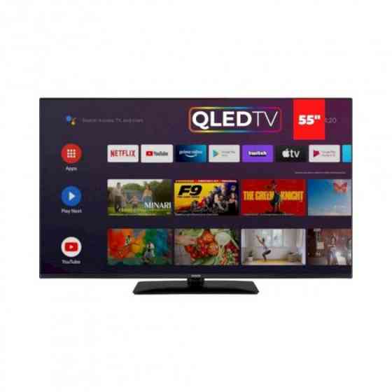 TV 55 AIWA 55QS8503UHD UHD/QLED/T2/Android 11/2 x 10W/Dolby Digital/VGA//Wi-Fi/Black Київ