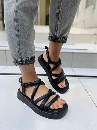 ALVISTA Босоніжки жіночі ALVISTA Б-041 чорні (літо, шкіра натуральна) (5150) Коломия