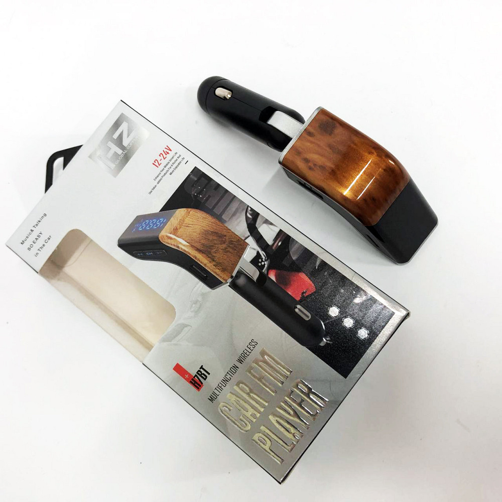 Fm трансмітер в машину H7 BT, Пристрій для відтворення музики в автомобілі, FM модулятор з bluetooth OL-51 Львів - фото 6