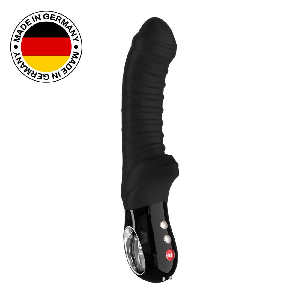 Вибратор для точки G Fun Factory TIGER black, ребристый, подходит для анальной стимуляции Sex Aura Киев - изображение 1