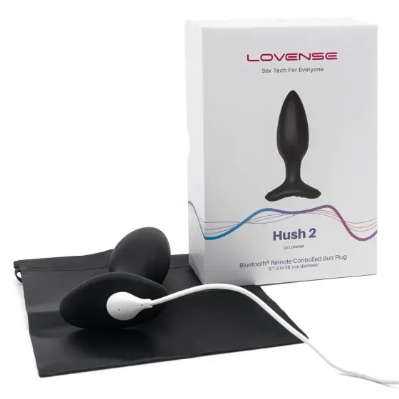 Анальна смарт-вібропробка Lovense Hush 2, розмір S Львів