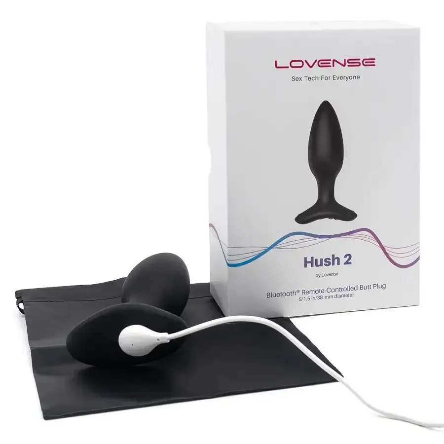 Анальна смарт-вібропробка Lovense Hush 2, розмір S Львів - фото 3