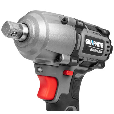 Гайковерт Energy+ 18V, бесщеточный, 2600об/мин, 450Нм, 1/2", 3 скорости (без АКБ и ЗУ) Graphite (58G038) Винница - изображение 6