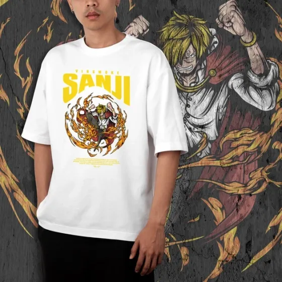 Футболка мужская с принтом Ван Пис Sanji Vinsmoke Размер 48 Anime0275 Днепр