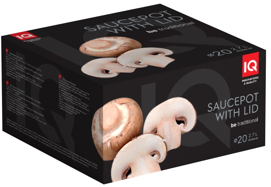 Каструля IQ Be Traditional 20 см (2.7 л) (6937750) Київ - фото 6