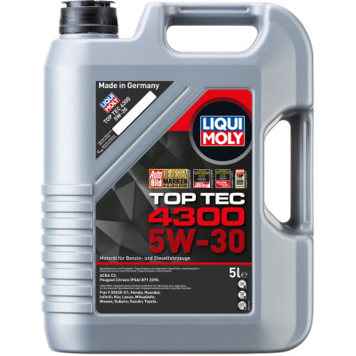 Моторное масло Liqui Moly Top Tec 4300 SAE 5W-30 5л. (2324) Винница - изображение 1