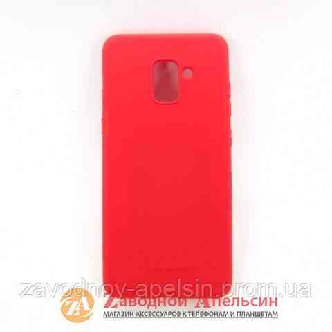 Samsung A8 plus A730 захисний чохол Jelly Case red Одеса