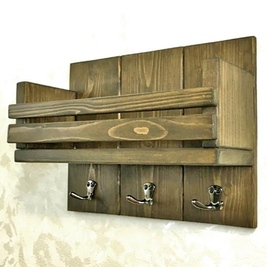 Ключница деревянная 