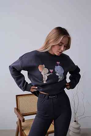 Женский трендовый зимний костюм Графит, 46/48 Одесса