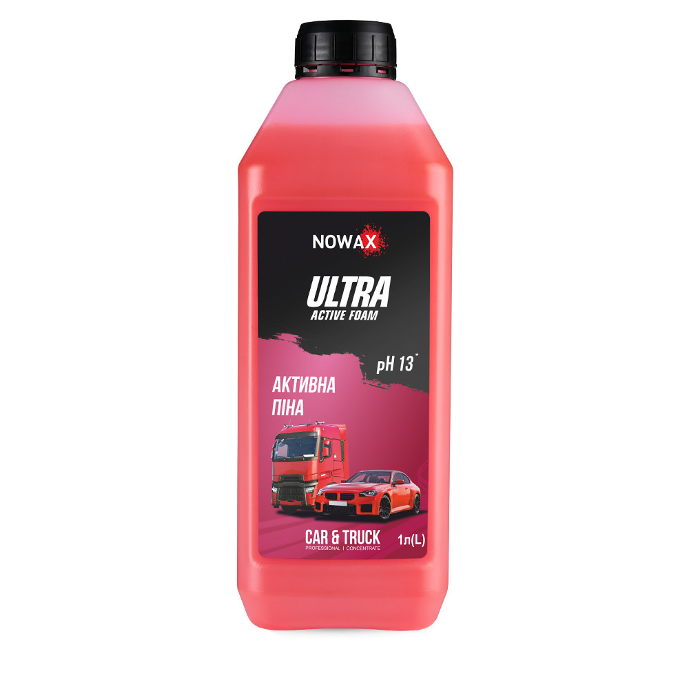 Активна піна Nowax Ultra Active Foam концентрат для безконтактної мийки 1л Львів - фото 1