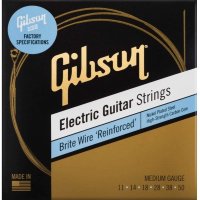 Струни для гітари Gibson SEG-BWR11 Brite Wire Reinforced Medium (11-50) (230468) Вінниця - фото 1