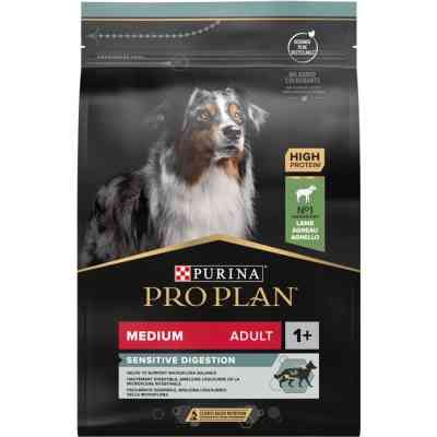 Сухий корм для собак Purina Pro Plan Medium з чутливим травленням (ягня) 3 кг (7613035214798) Вінниця