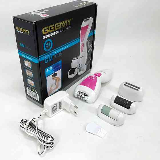 Акумуляторна жіноча електробритва Gemei, Епілятор домашній жіночий акумуляторний, Епілятори для жінок HO-86 Івано-Франківськ