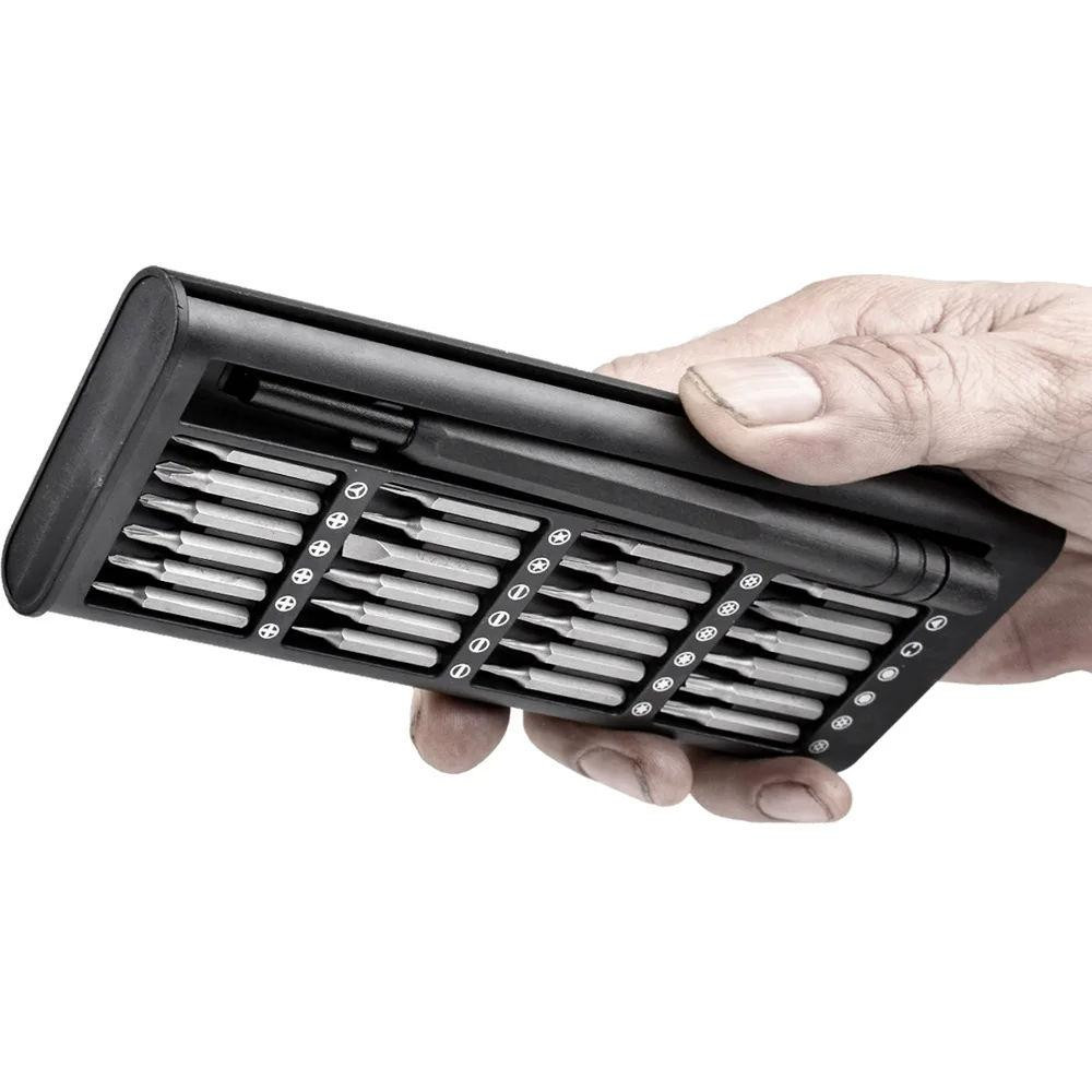 Отвертка с 24 битами для электроники в кейсе Киев - изображение 9