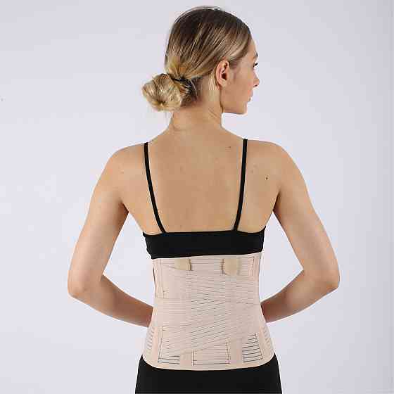 Бандаж попереково-крижовий, 6 ребер жорсткості, висота 26 см, пояс для спини CAS260K-S Розмір XL Кам'янець-Подільський