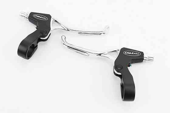 Гальмівні ручки, алюмінієві, чорно-сірі TS384A Київ