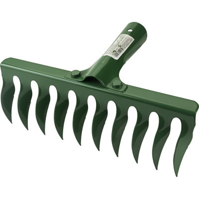 Грабли Grad витые 10 зубьев 265x82мм заклепочное крепление (29350) Винница - изображение 1