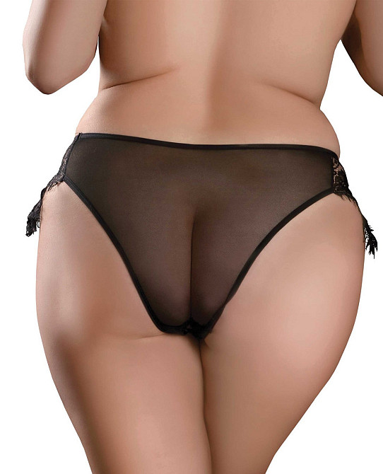 Вибратор в трусики Pipedream Hookup Panties Remote Princess со съемной вибропулей, черный, S-L Sex Aura Киев - изображение 5