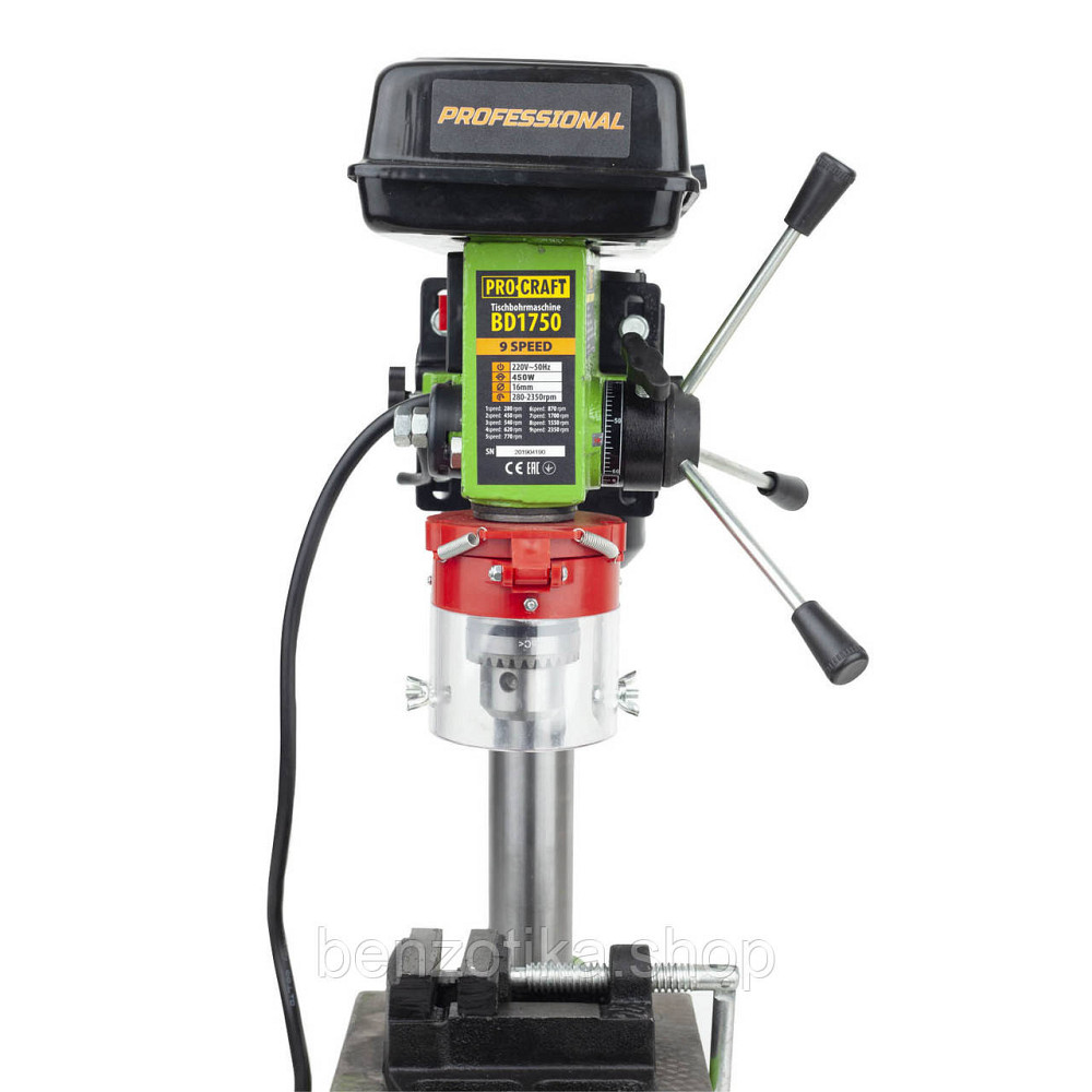 Свердлильний верстат Procraft BD1750 Київ - фото 7