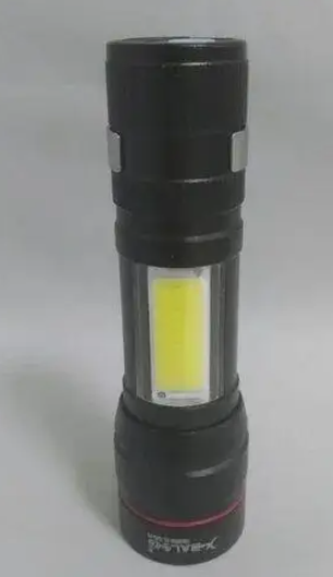 Ліхтарик ручний BAILONG BL-520-T6 COB 4 режими свічення, 1 акумулятор 18650 або 3 батареї ААА 6991 Одеса - фото 4