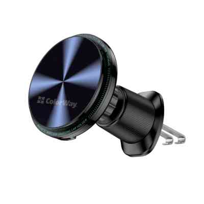 Универсальный автодержатель ColorWay MagSafe 360° Air Vent-2, Type-C, 15W (CW-CHMW042Q-BK) Винница