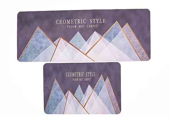 Yiwu Набір кухонних килимків 2 шт вологостійкі для підлоги HP-42-13CS Коломыя