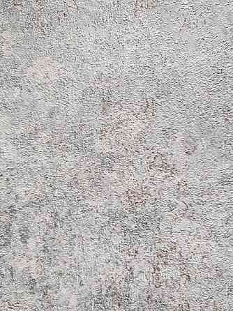 Шпалери вінілові на флізеліні гарячого тиснення DU&KA 1.06х10 вензель основа під штукатурку сірі коричневі Київ