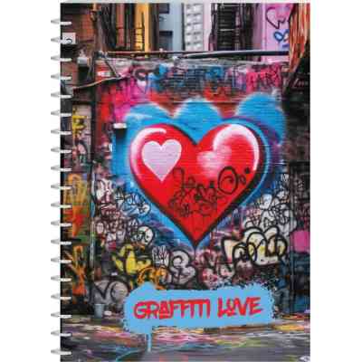 Блокнот Economix А5 пластиковая обложка, спираль, 80 листов, клетка (E21957-03) Винница