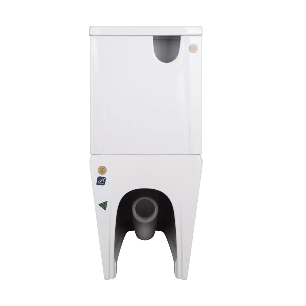 Унітаз-компакт Qtap Crow безобідковий із сидінням Soft-close QT05222170W Київ - фото 16