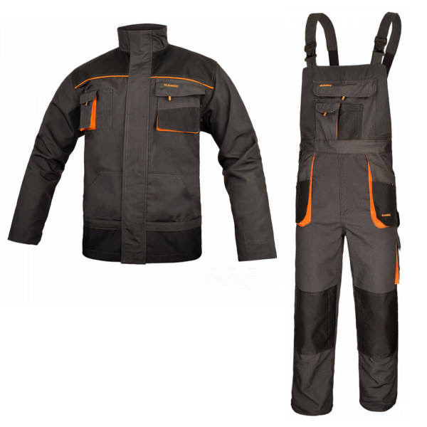 Роба робочий одяг чоловічий комбез куртка комплект чорний, Польща Одеса - фото 1