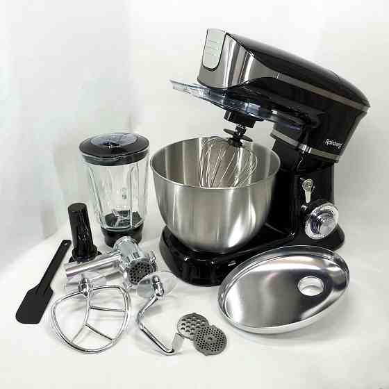 Професійний тістомісильник для дому, Планетарний міксер зі змінними насадками, Міксер із залізною чашею RA-78 Івано-Франківськ