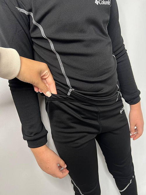 Термобілизна дитяча Чорний 140 Харків - фото 4