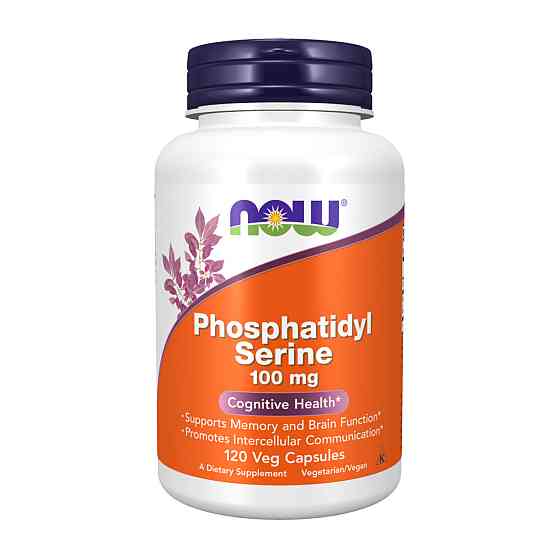 Фосфатидилсерин NOW Foods Phosphatidyl Serine 100mg 120 капс Киев