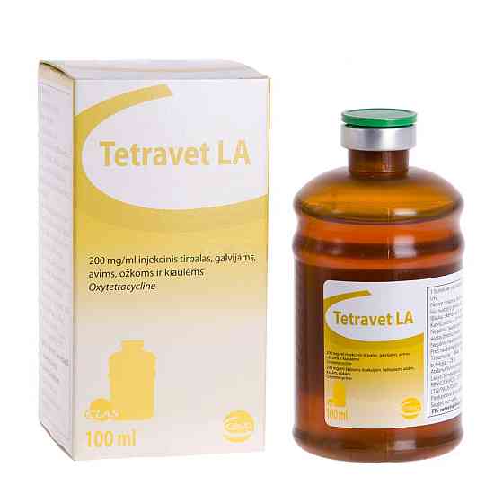 Тетравет ЛА 100 мл Сева (Окситетрациклин 20%) Винница