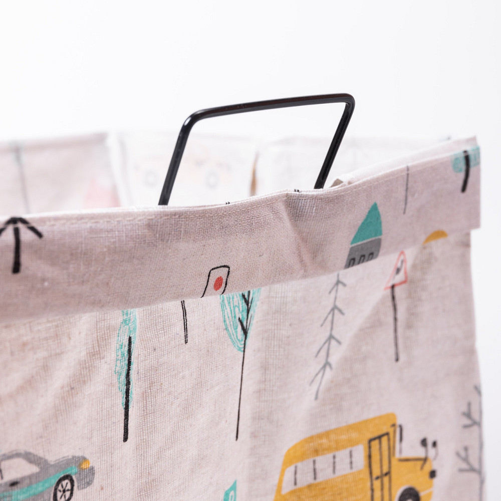 Кошик для білизни на підставці 36×30×55 (см) м'який HP-41-3 Коломия - фото 6