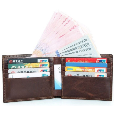 Кошелек Vintage Коричневый (14374) Винница - изображение 8