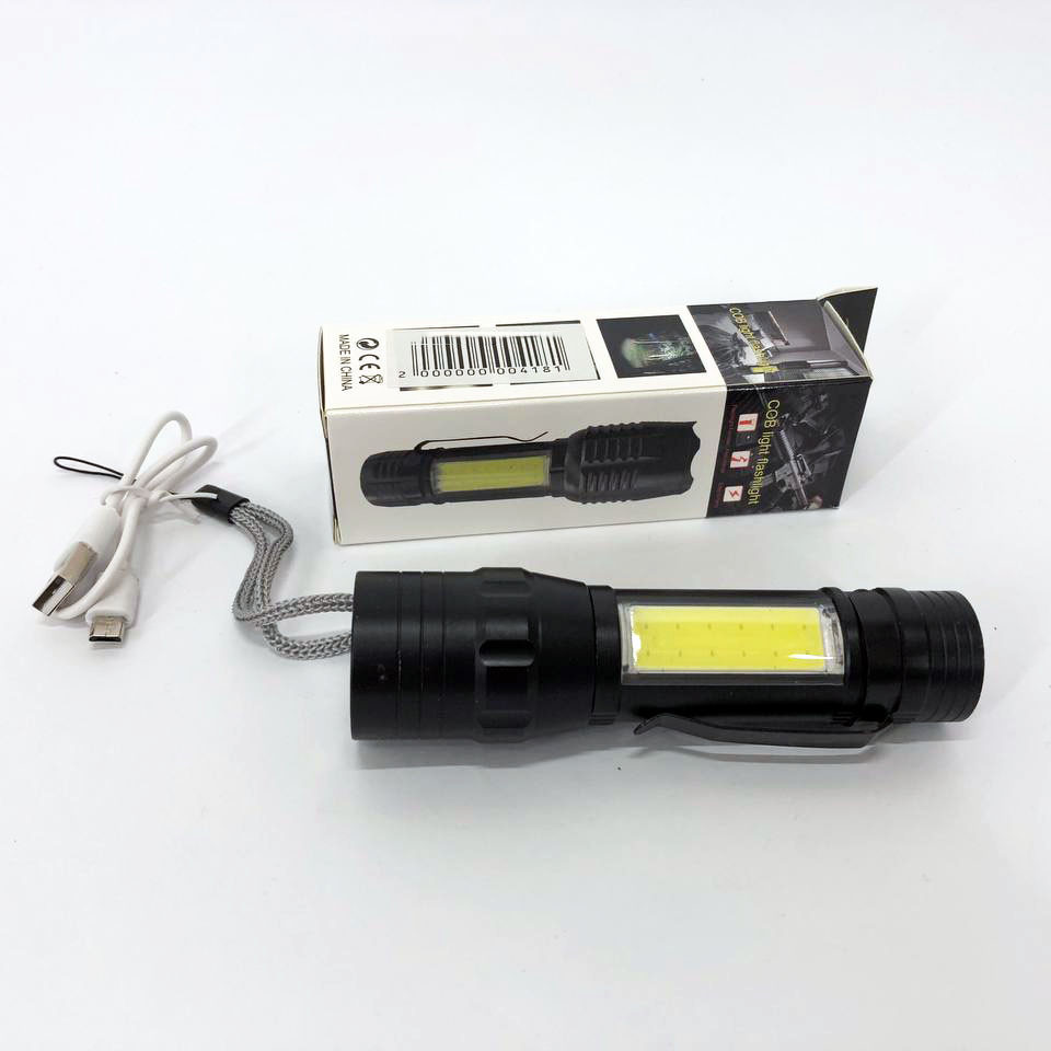 Тактичний ручний ліхтар для зсу Police, Потужний ліхтар із можливістю зарядки суперяскравий RK-31 Львів - фото 1