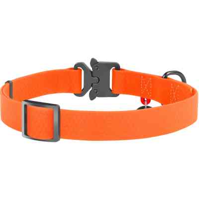Ошейник для животных WAUDOG Waterproof с QR паспортом M Ш 20 мм Д 24-40 см (оранжевый) (27934) Винница