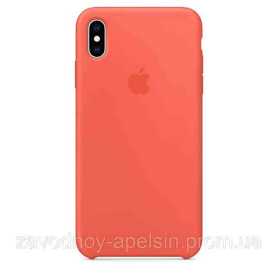 IPhone XS max Чохол Silicone Case MQNH2FE/A (Nectarine) Одеса