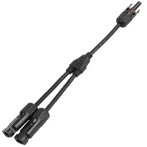 Розгалужувач MC4 Y-2 для сонячних панелей, штекер - 2 гнізда Полтава - фото 1